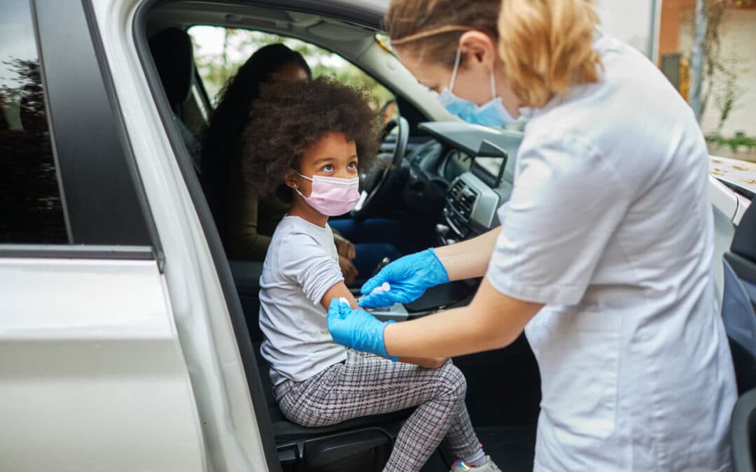 Final Pfizer Covid-19 Vaccine Drive-Thru Clinic for 5-11 Years of Age